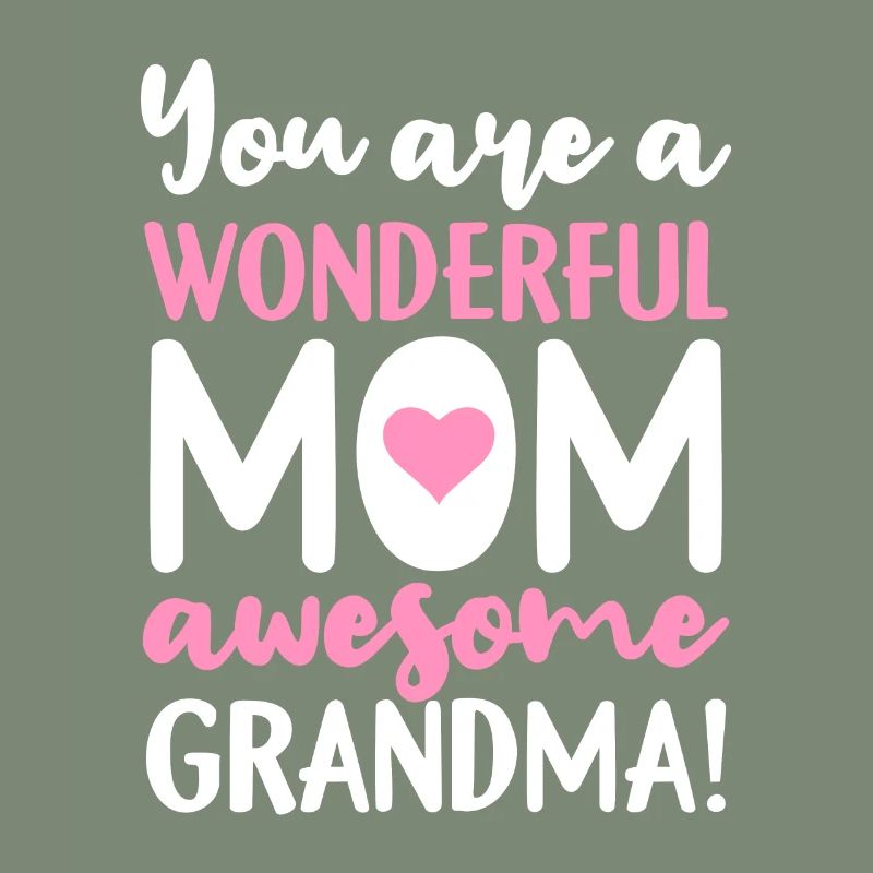 Muttertag Du bist eine wunderbare Mutter Oma