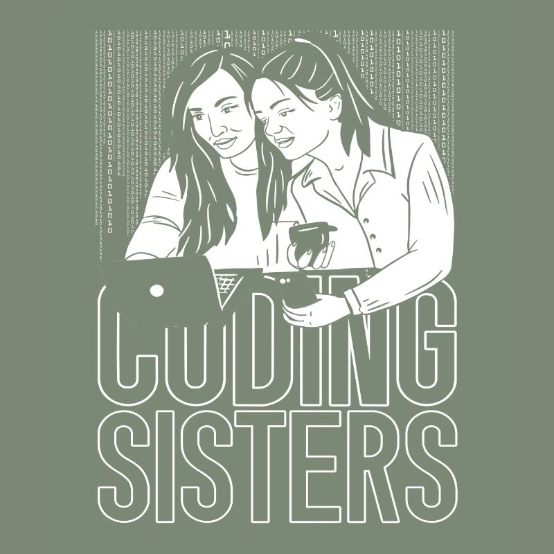 Développeur Coder Programmeur Sœur