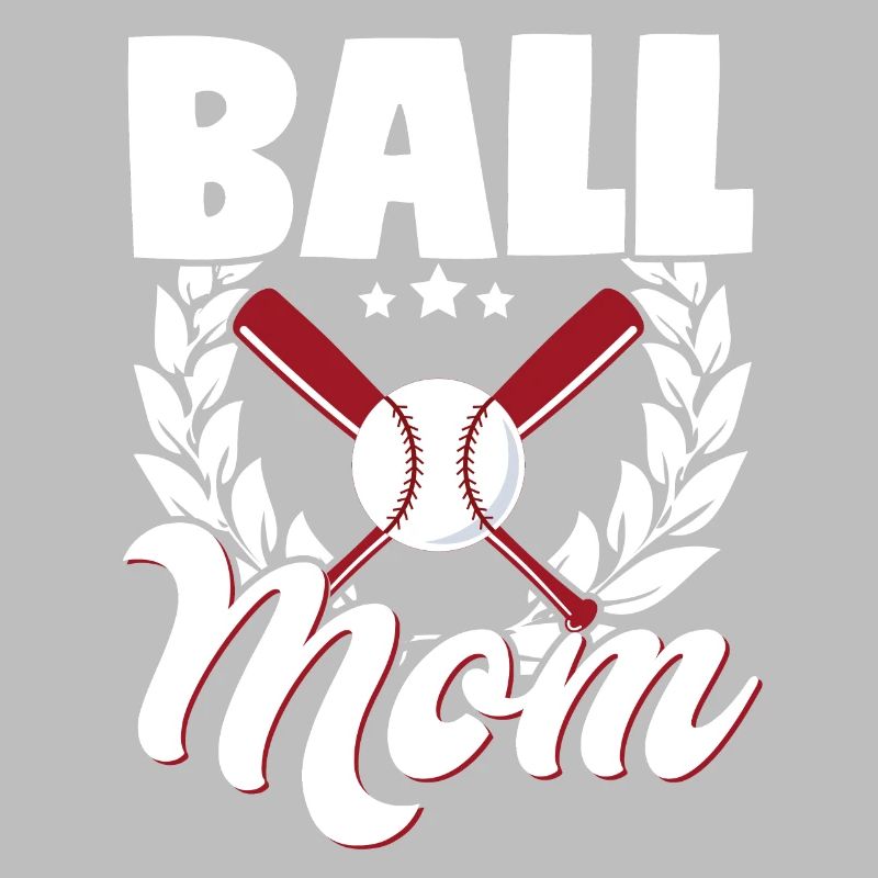 Ball Mom Baseball Softball Mutter Muttertag