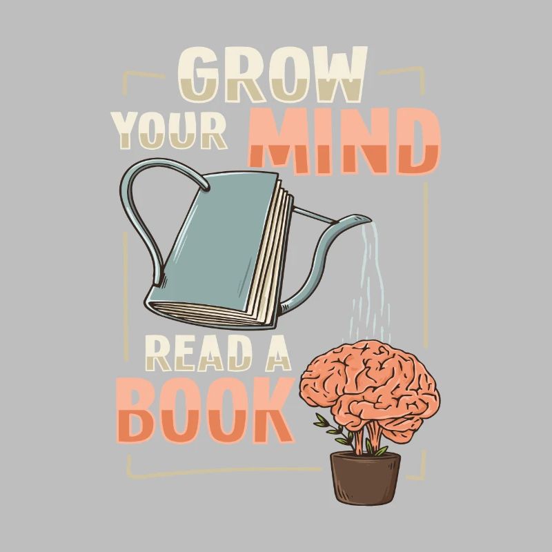 Reading book nerd designs for a librarian