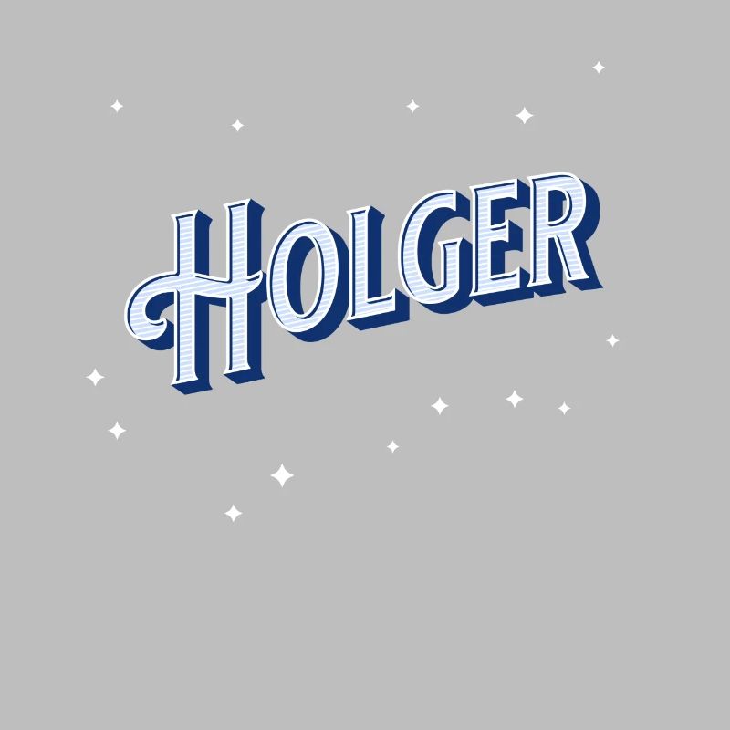 Holger name personalized