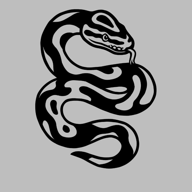 Serpent python puffer