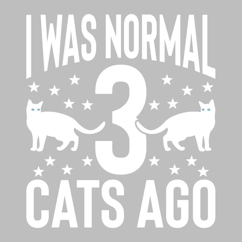 J’étais normal devant 3 chats