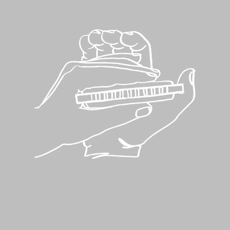 Harmonica Oneline Art - Joueur d’harmonica