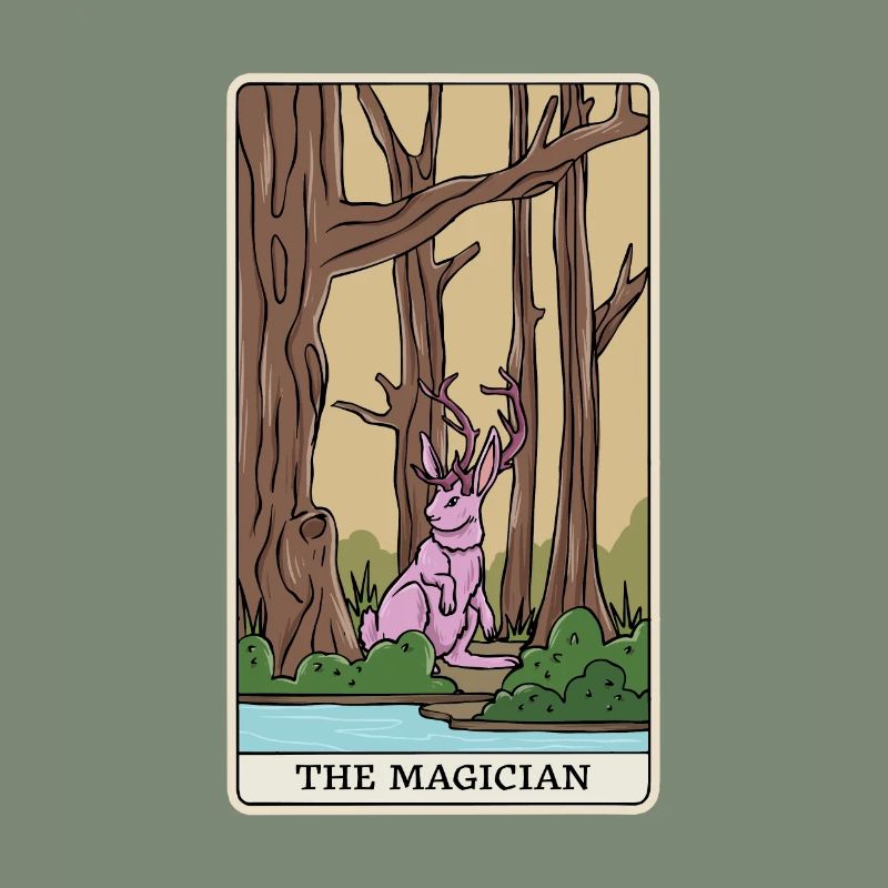 Mythical Creatures Cryptid Tarot Design pour