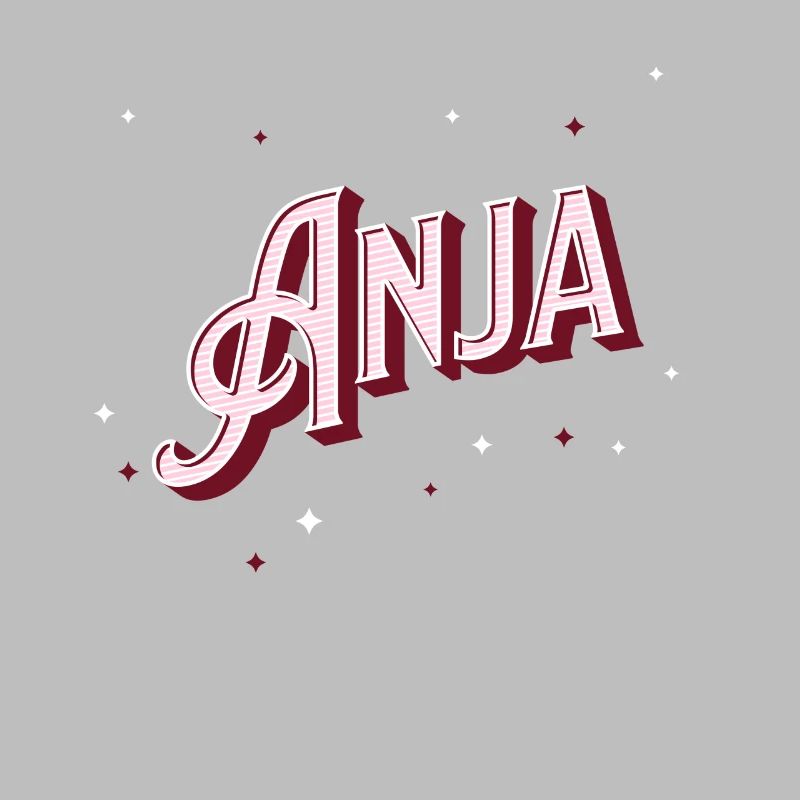 Anja name personalized