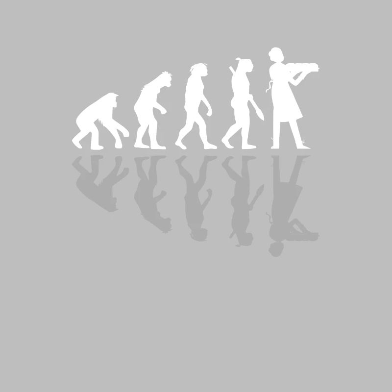 Human Evolution Funny Baking Baker Humor Culinary