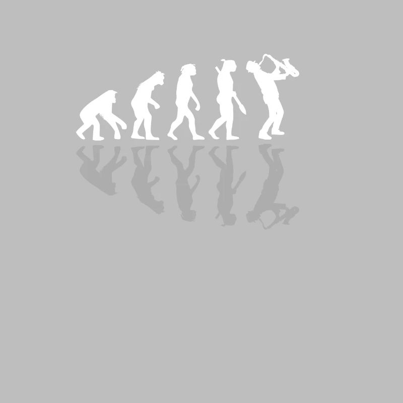 Saxophonist Human Evolution Saxophone Musician