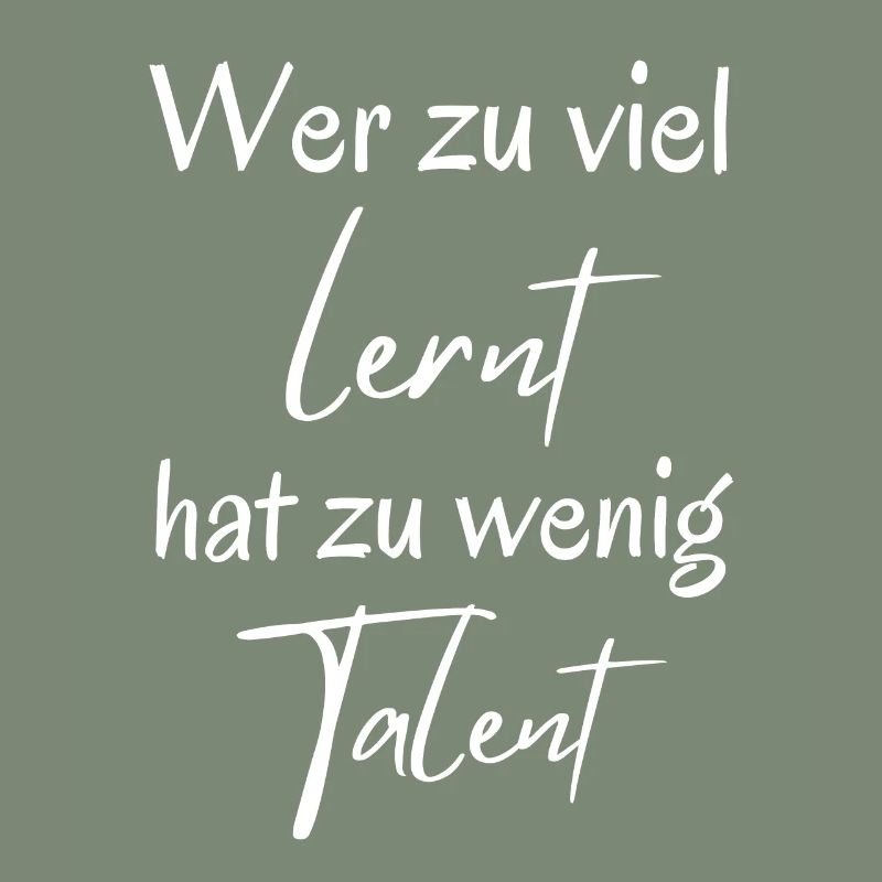 Talent oder lernen