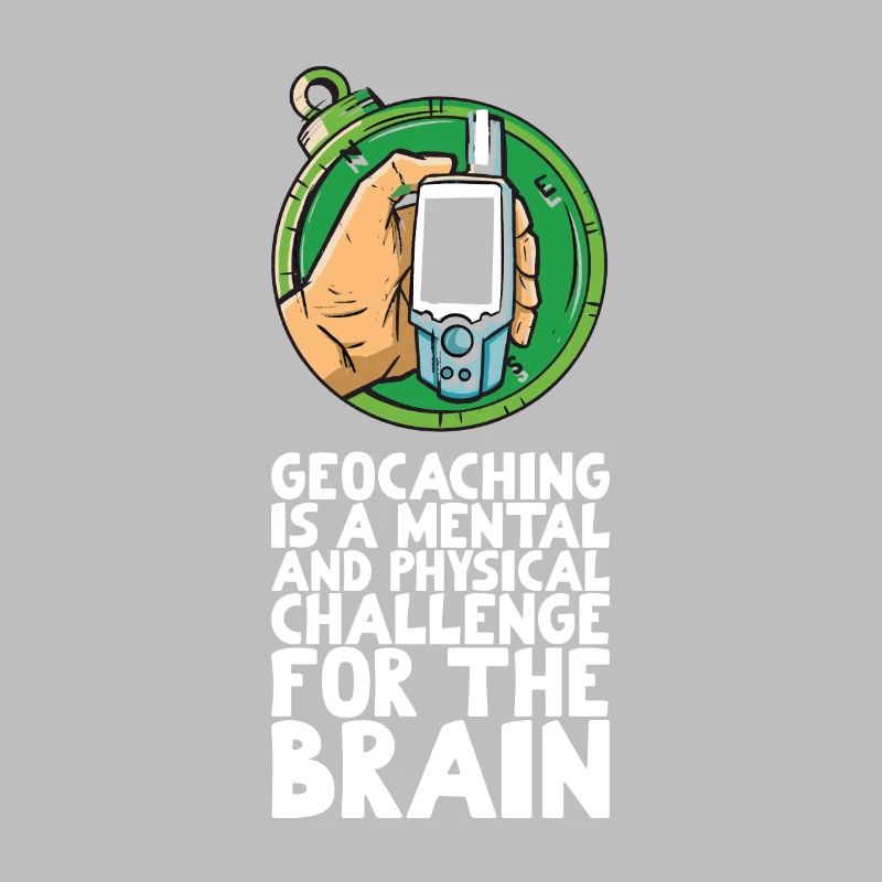 Geocaching is a mental and physical challenge
