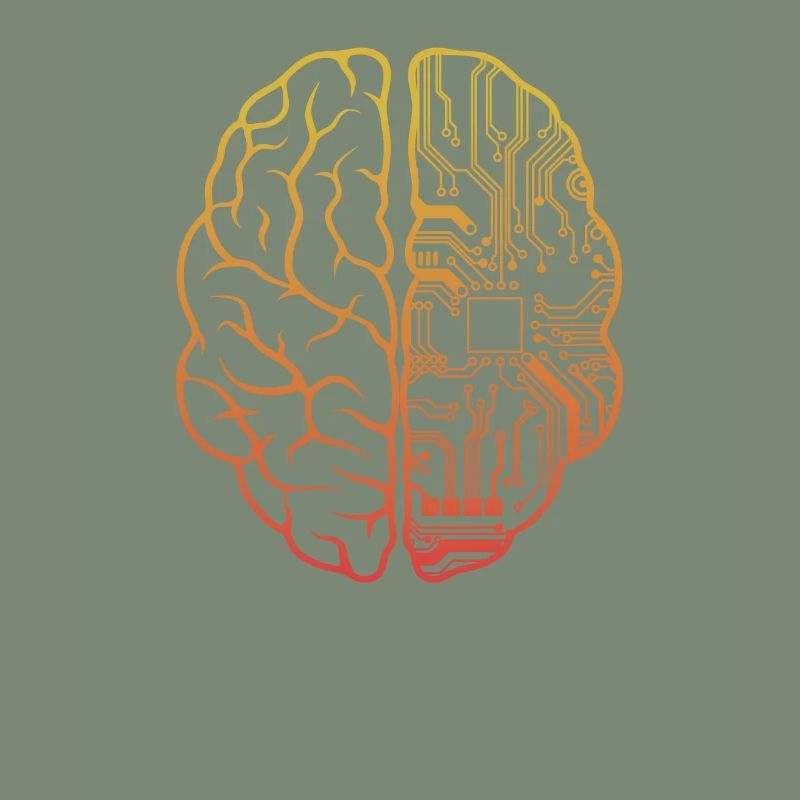 Programmierer HTML - Entwickler Programmierung Brain Cool