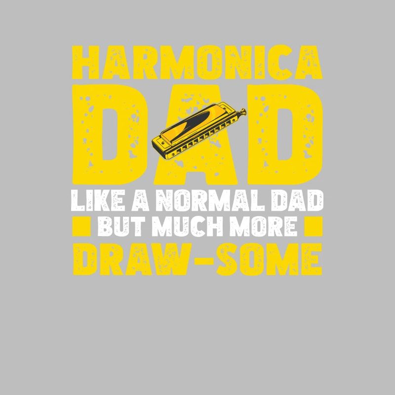 Harmonica comme un papa normal drôle