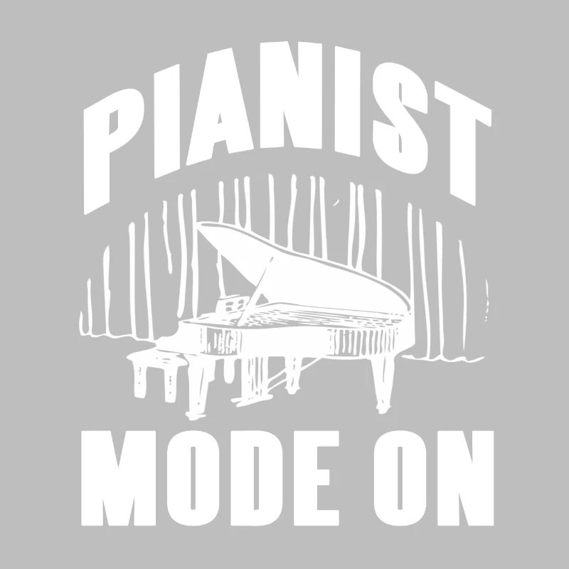 Mode pianiste sur les conceptions de piano rétro cool