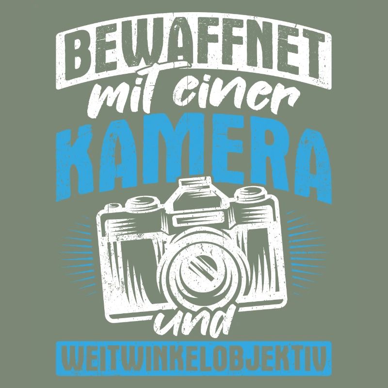 Bewaffnet mit einer KAMERA und WEITWINKELOBJEKTIV