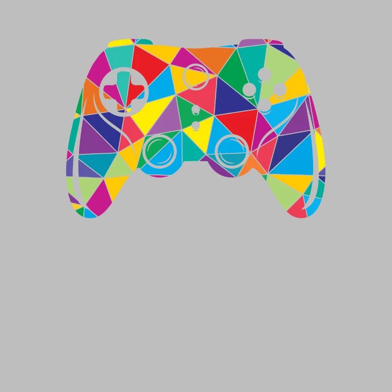 Low Poly Video Game Polygon Controller