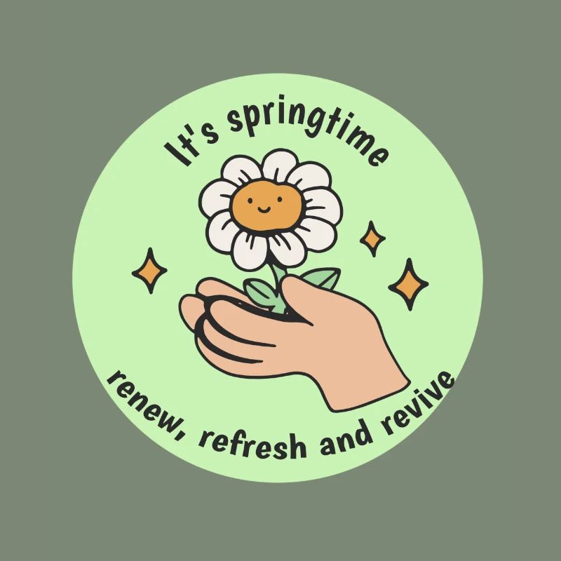 It's Spring Time Renew Refresh & Revive Spring
