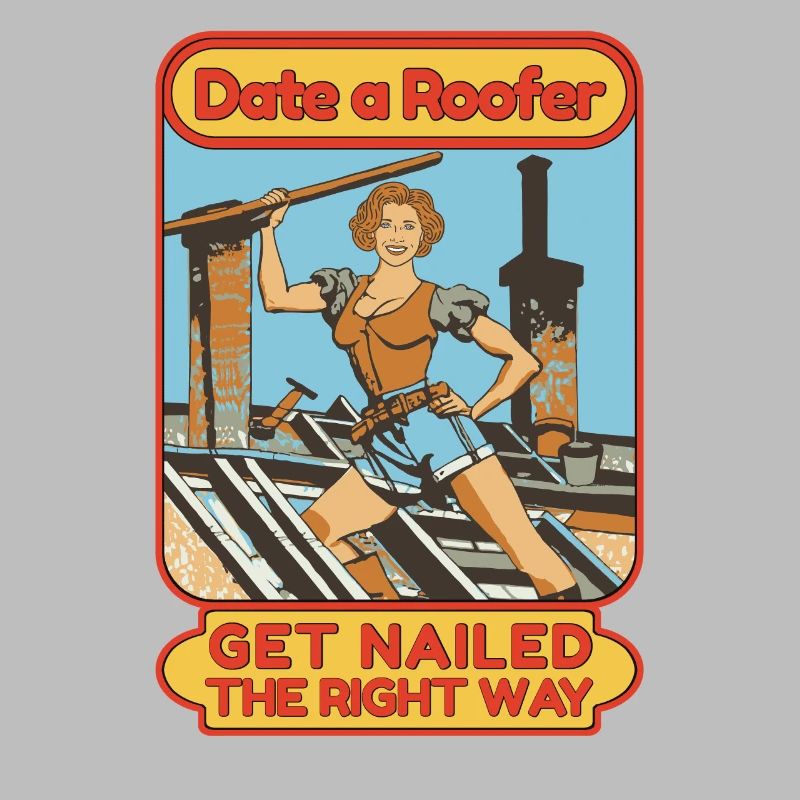 Dachdeckerin Handwerker Dachdeckernägel Dachdecker