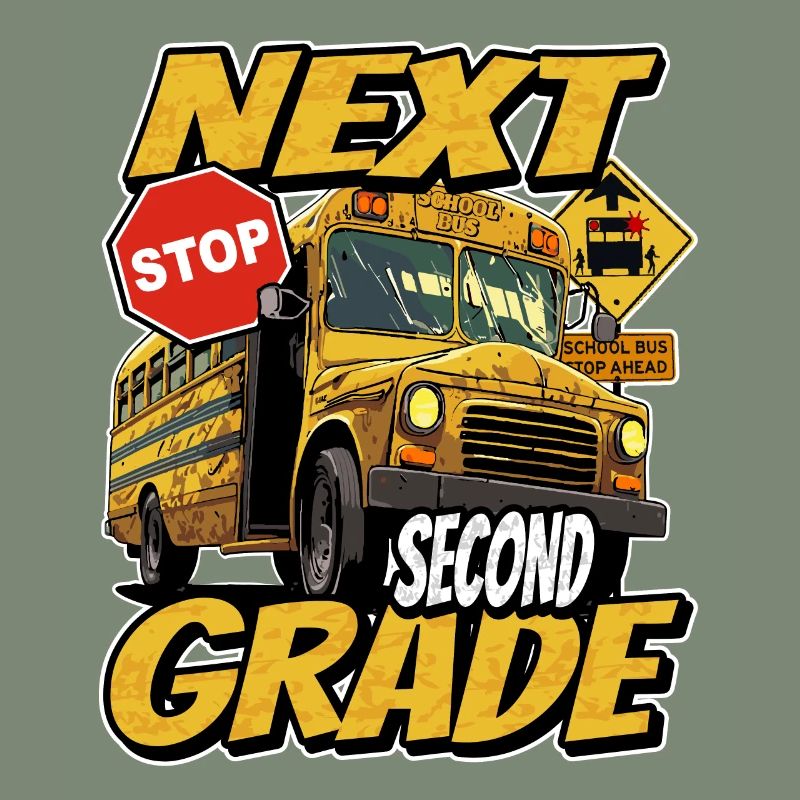 Next stop: Second 2nd grade, back to school