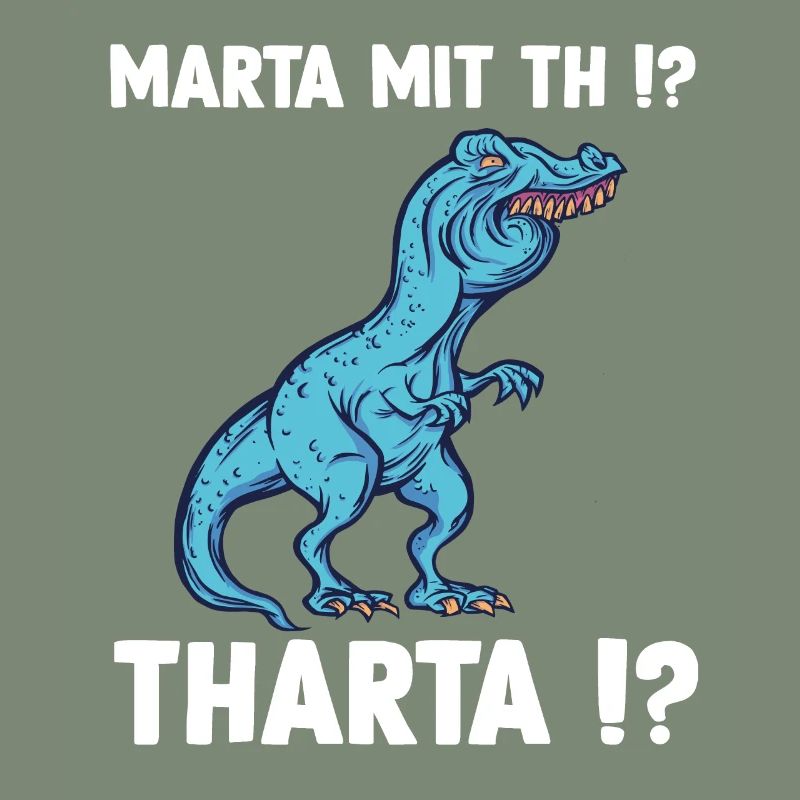 Marta oder Martha T-Rex Dinosaurier Meme