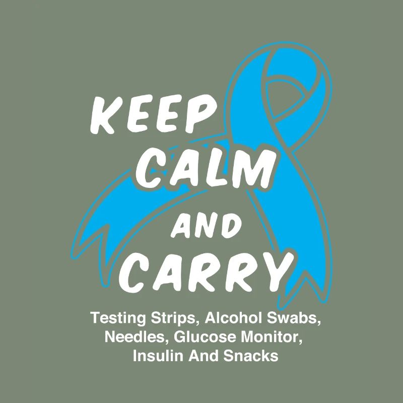 Keep Calm And Carry Testing Strips