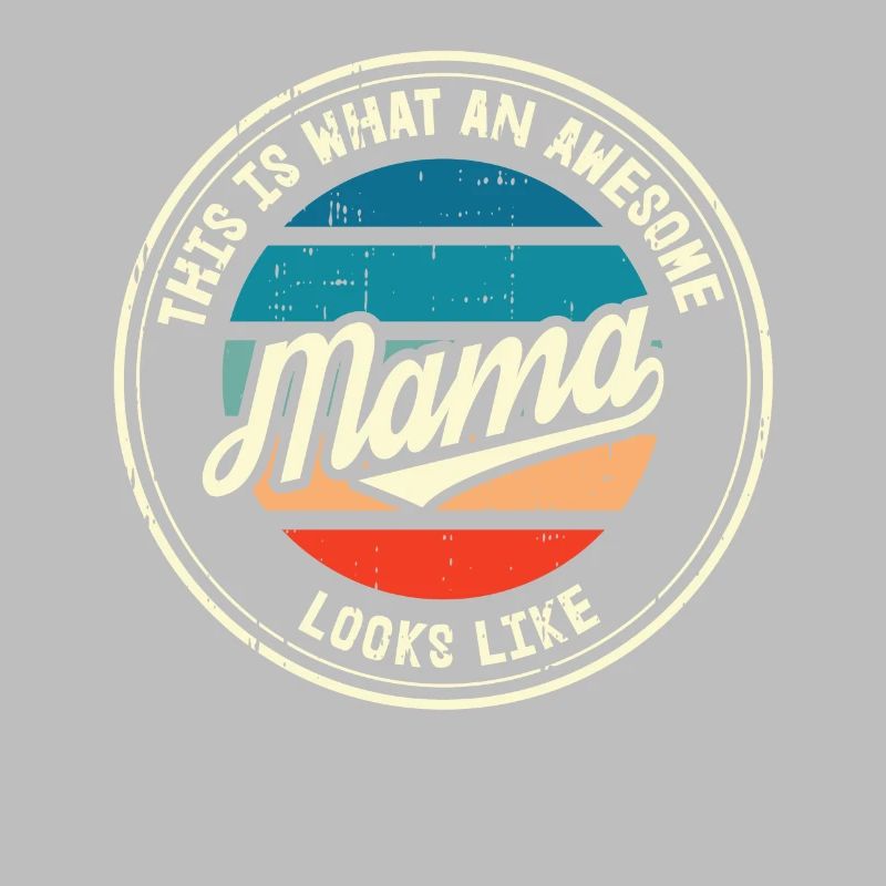 Bester Mama Muttertag Mutter Mom Retro Geschenk