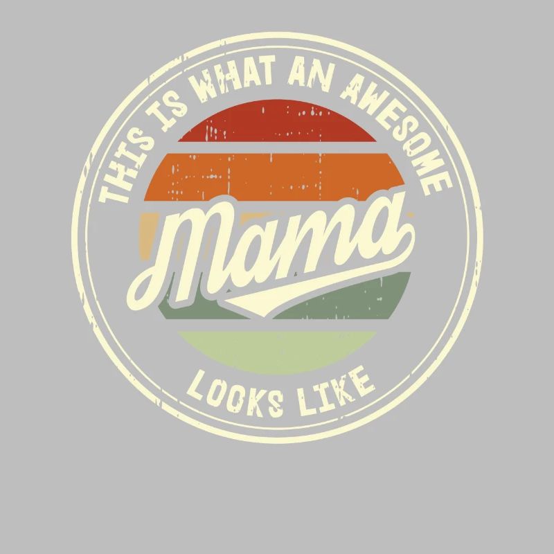 Bester Mama Muttertag Mutter Mom Retro Geschenk