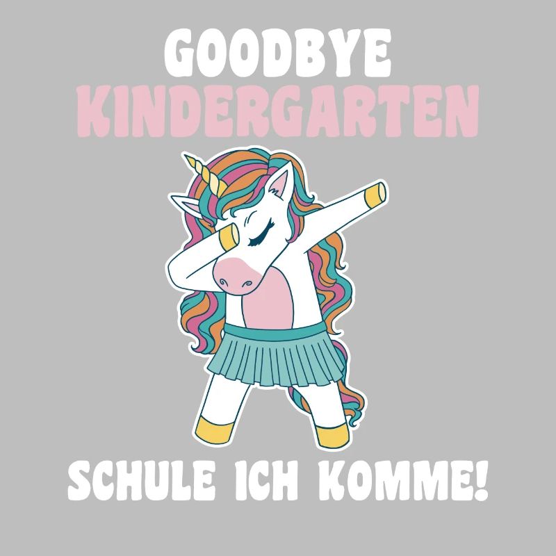Schulkind Schulbeginn Einhorn Einschulung