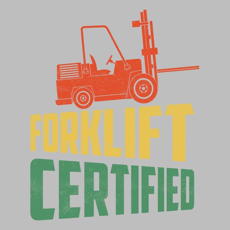 Forklift Certified Driver Forklifter Operator