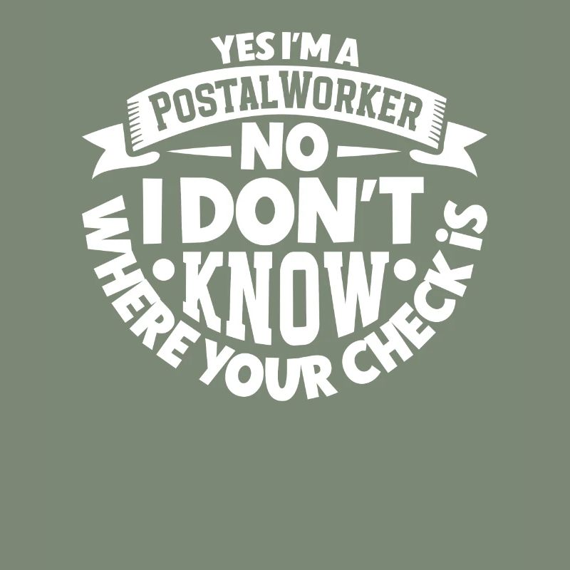 Commis des postes Postlady Postman Post Office