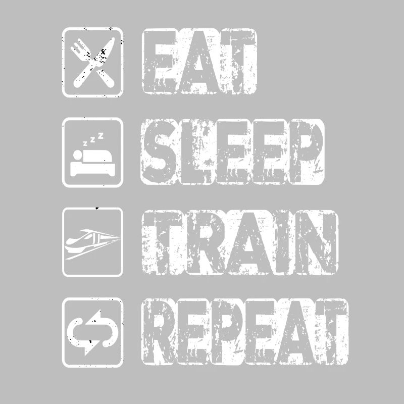 Manger le sommeil Train Répéter