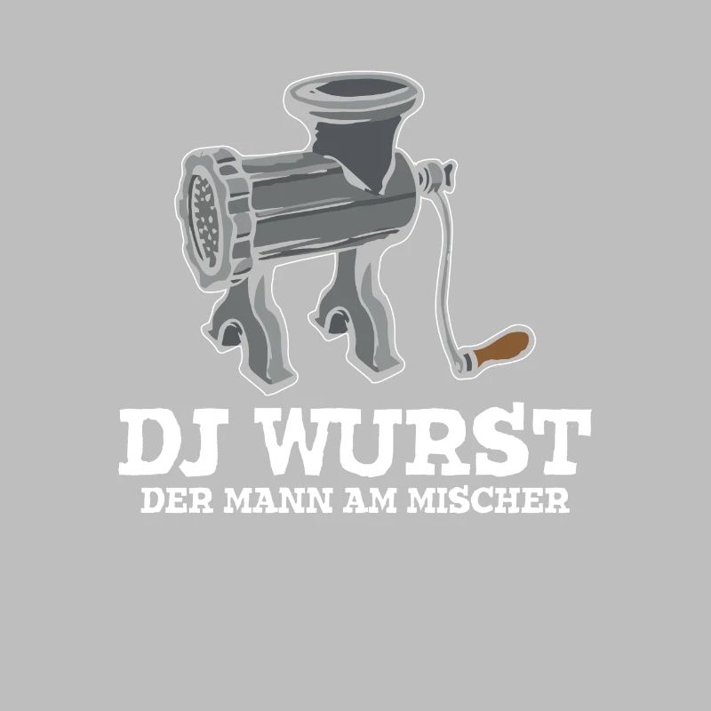Dj Wurst Der Mann Am Mischer Fleischer Fleischwolf