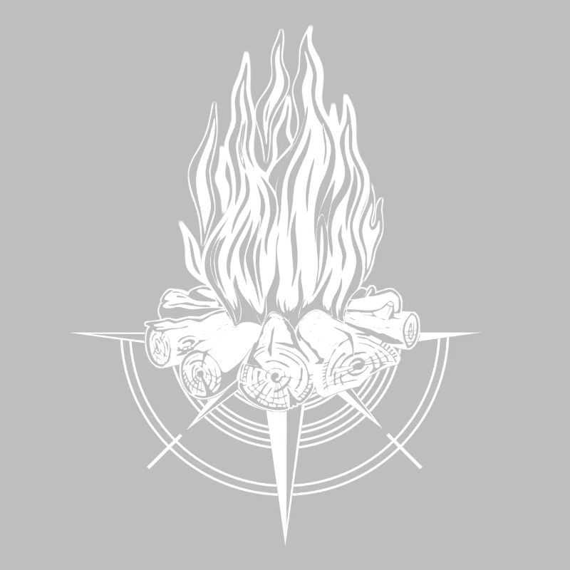 Foyer de feu de feu Compass