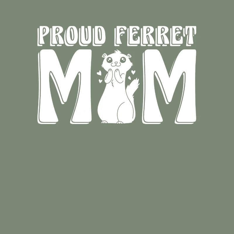 Frettchen Iltis Mutter