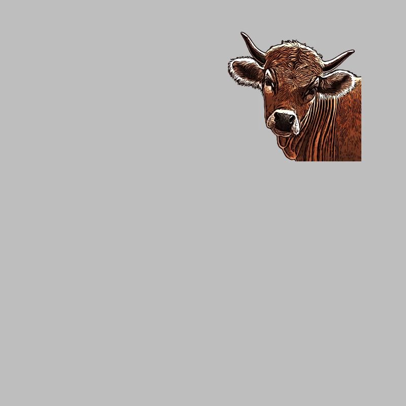 Impression de motifs de ferme de vaches