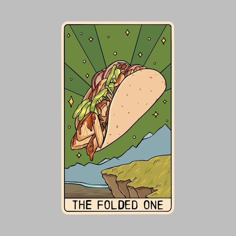 Tarot Card Reader Taco Lover Taco Eater Mexican