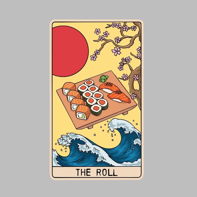 Tarot Card Reader Sushi Lover Sushi Eater