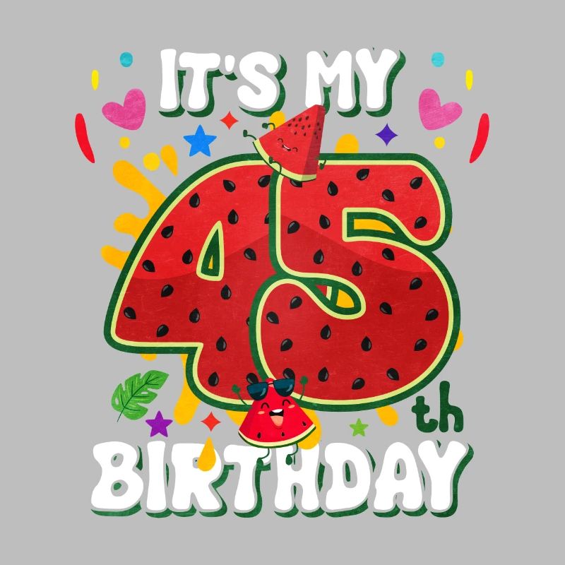 45e anniversaire Pastèque