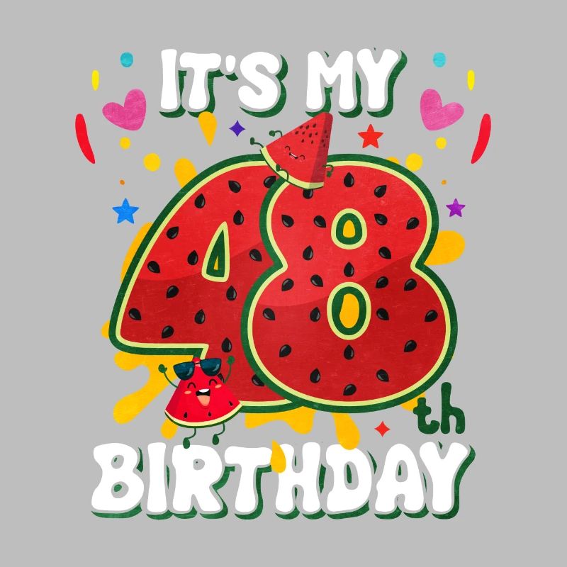 48e anniversaire Pastèque