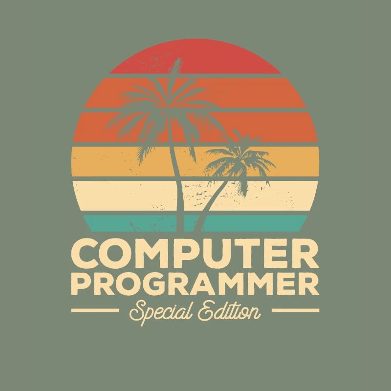 Retro Computerprogrammierer Sonderedition