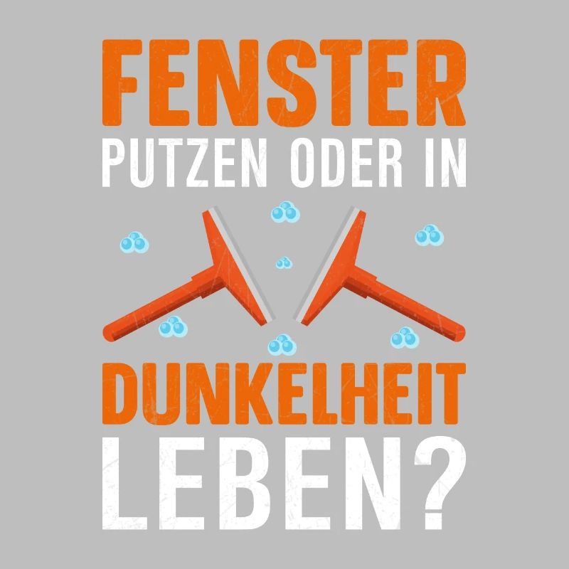 Fenster putzen oder in Dunkelheit leben