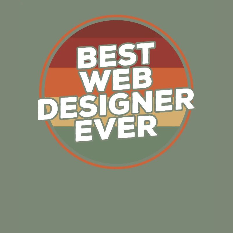 Vintage Best Web Designer Ever Programming