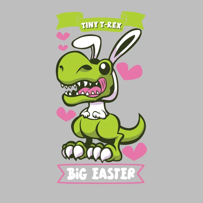 Easter T-rex Dinosaur Easter Funny T-rex