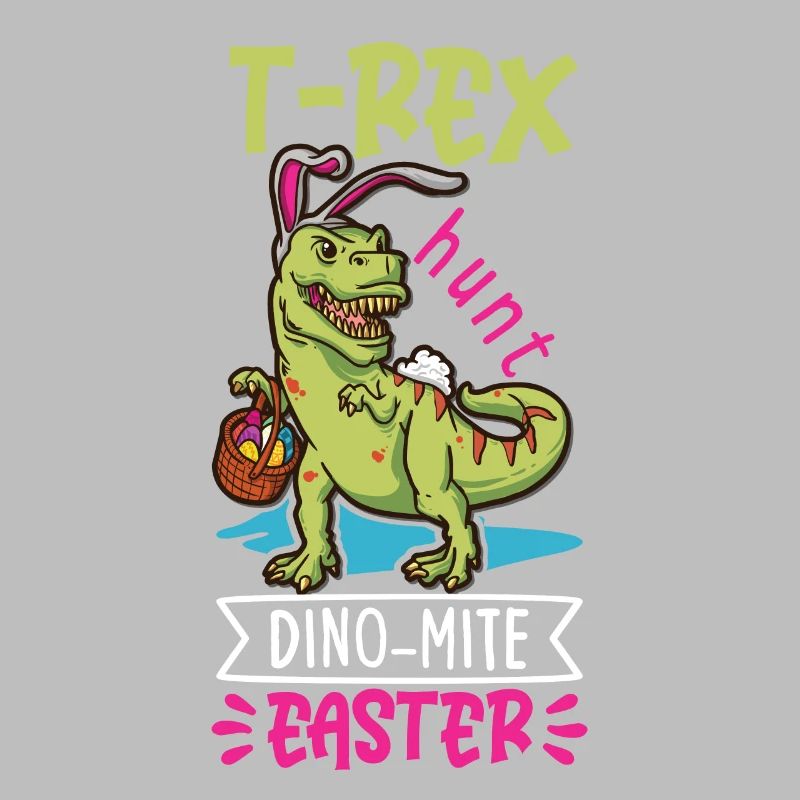 Easter T-rex Dinosaur Easter Funny T-rex