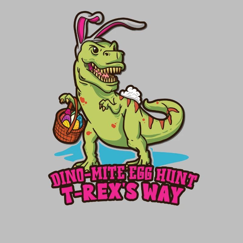 Easter T-rex Dinosaur Easter Funny T-rex