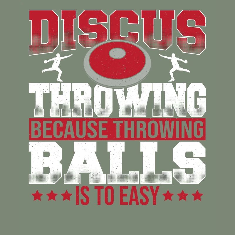 Diskuswerfen Diskuswerfer Geschenk