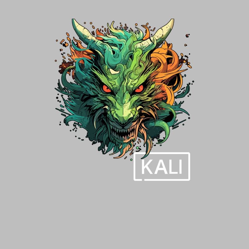 Kali Linux Drache Design für moderne Penetration