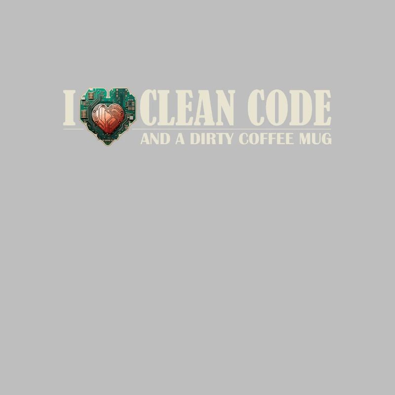 Tasse à café I Love Clean Code and Dirty Devs Who