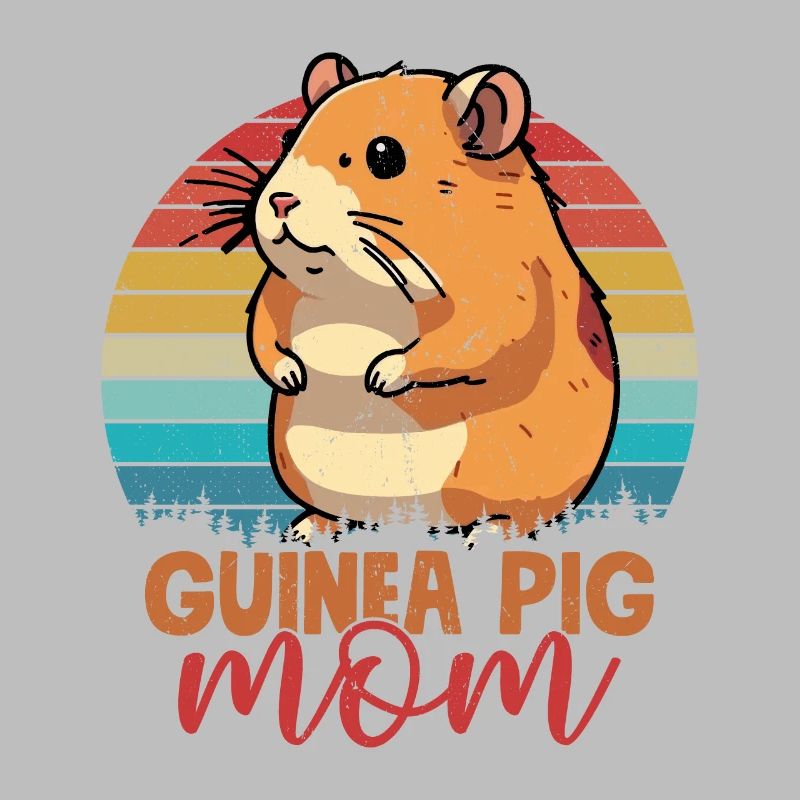 Cochon d’Inde Maman Rongeur Cochons d’Inde Cavy Amant