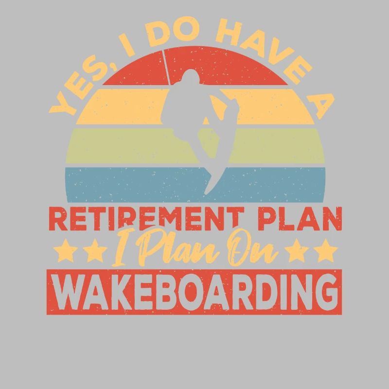 Plan de retraite Wakeboarder Wakeboard