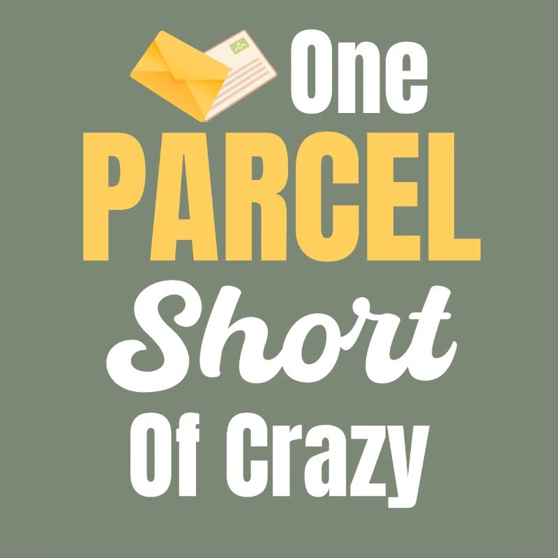 The crazy postal worker is missing a parcel